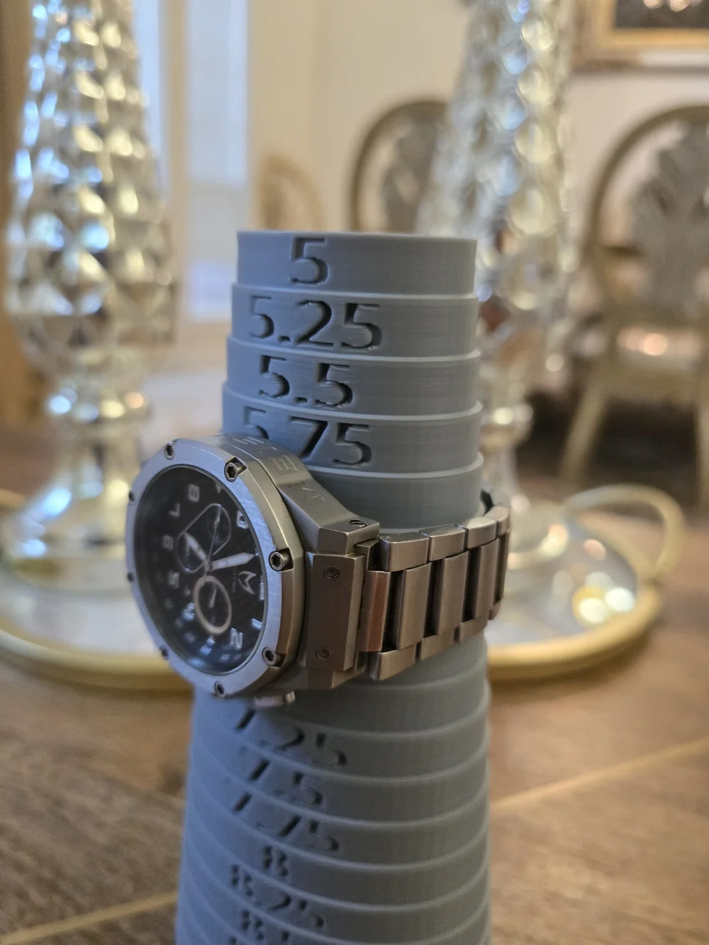 Meister Ambassador Japan Movement Chronograph with Black Dial Stainless Steel
